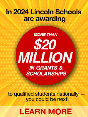 Lincoln Tech 20 Million Scholarship Banner
