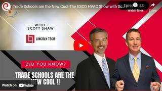 ESCO集团网络直播采访斯科特·肖关于日益扩大的国家技能差距