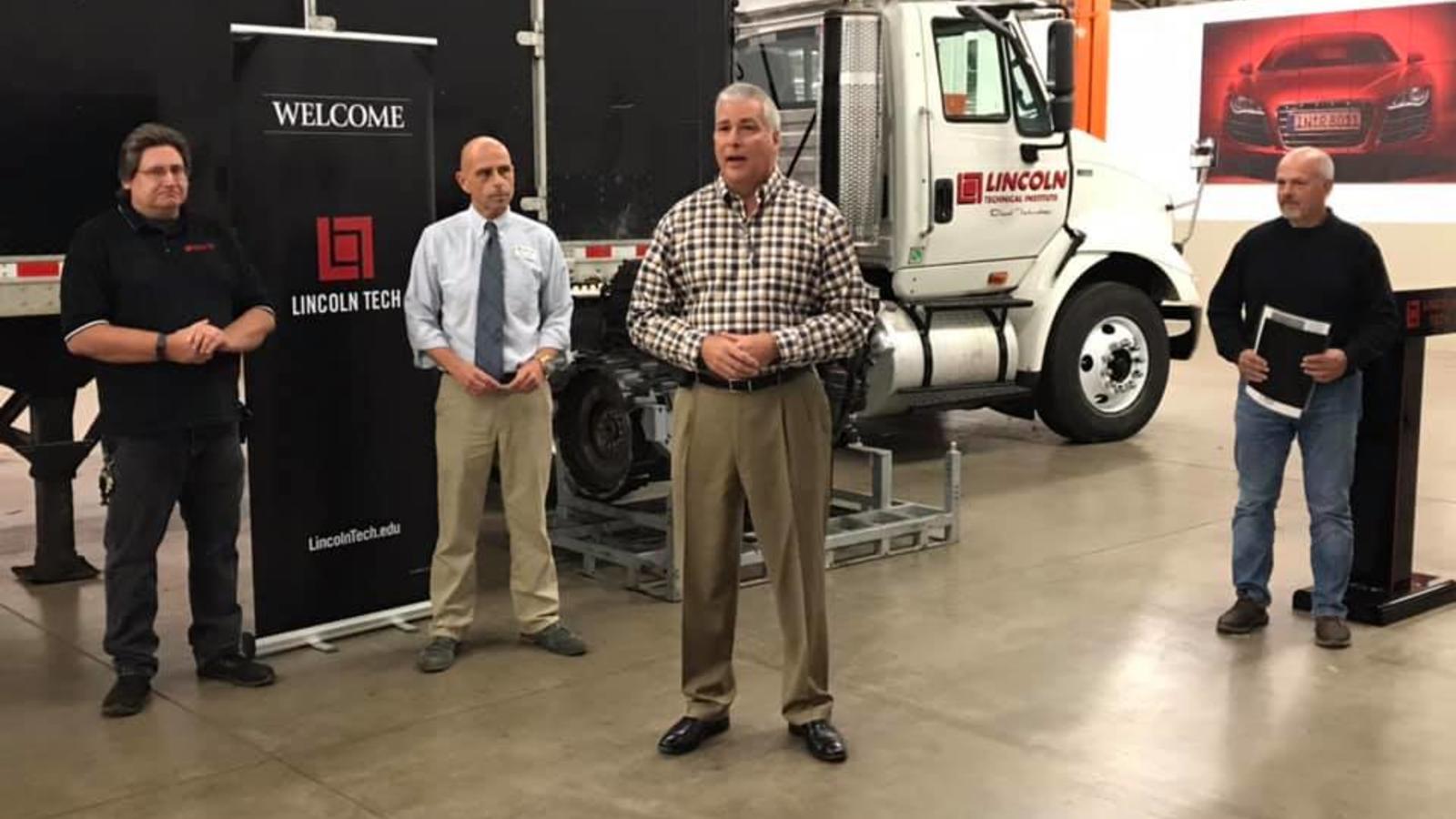 Tri-State Kenworth reps discuss students pursuing Kenworth careers after graduation.