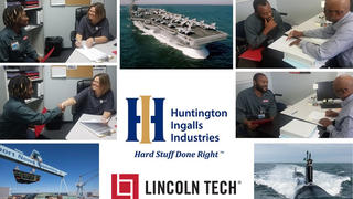 Shipbuilder & Navy Contractor Huntington Ingalls Recruits Lincoln Tech Students