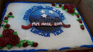 The Nashville 100th Anniversary Alumni Event Cake