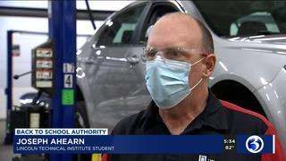 CBS Affiliate Eyewitness News-3 Interviews Lincoln Tech Students Safely Returning to Hands-on Training.