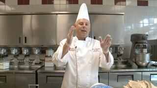 Chef Roraback explains how to prepare a turkey for roasting