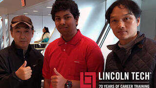 Lincoln Tech Student Meets With Nissan Motors Executives