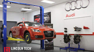 Chicago Audi Training has arrived at Lincoln Tech in Melrose Park, IL.