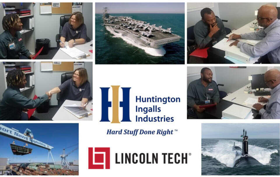 Shipbuilder & Navy Contractor Huntington Ingalls Recruits Lincoln Tech Students