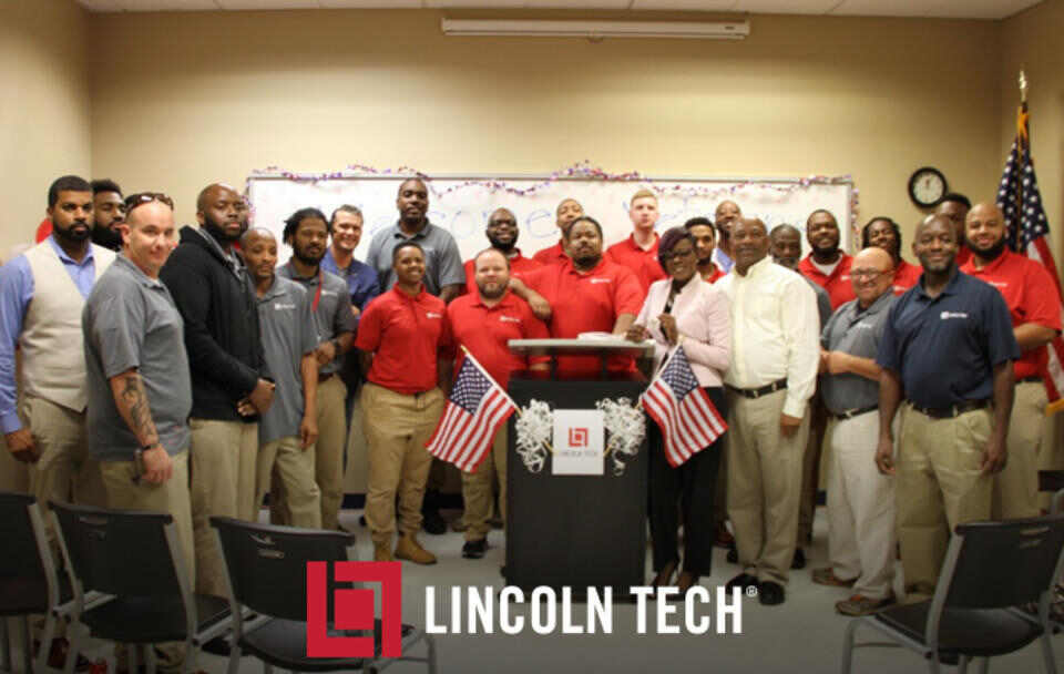 Lincoln Tech Marietta students & instructors Include US Veterans
