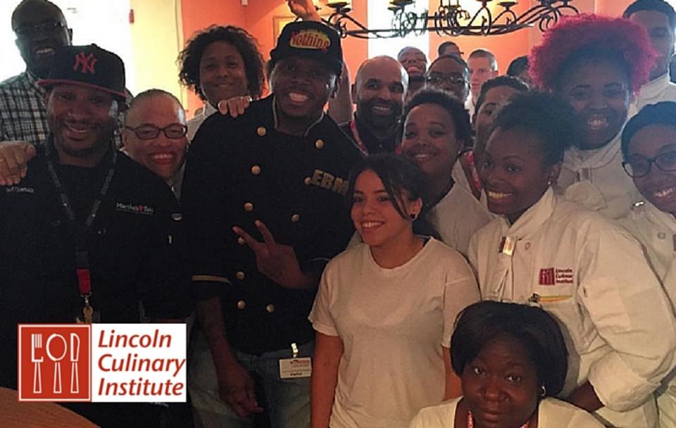 "Hell's Kitchen" alumni Chef J.R. Robinson visits some of our culinary students